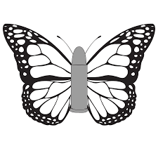 Bullet With Butterfly Wings By Vinylscratch42 On Deviantart Butterfly Clip Art Butterfly Printable Butterfly Coloring Page