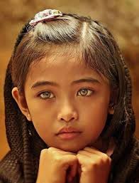 Girl with Amazing Eyes