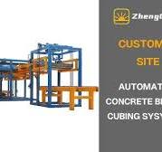 Auto Concrete block collecting machine, Concrete Block ...