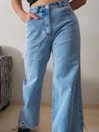 Maybe you would like to learn more about one of these? Calca Wide Leg Jeans Calca Feminina Blue Steel Nunca Usado 50561558 Enjoei