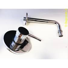 Robinet Mitigeur D Evier Mural Encastre Style Moderne Achat Vente Robinetterie De Cuisine Robinet Mitigeur D Evier Cdiscount