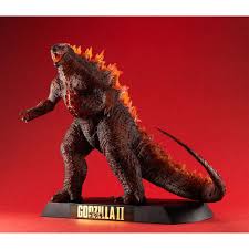 Король монстров является сиквелом фантастического боевика годзилла. Nerdchandise Godzilla 2 King Of The Monsters Figure Ultimate Article Monsters Burning Godzilla