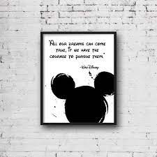 Custom Disney Inspired Poster Digital Download Etsy In 2020 Disney Wall Art Disney Quote Posters Disney Room Decor