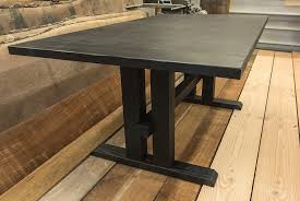 Custom Designed Scorched Table Regina Custom Table Custom Furniture Table