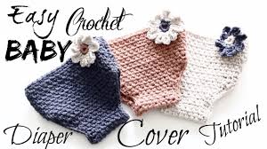 Ruffle crochet diaper cover pattern free. Easy Adorable Crochet Baby Diaper Cover Tutorial Youtube