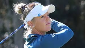 US Women's Open: Amy Olson leads after hole-in-one, Charley Hull only two  behind