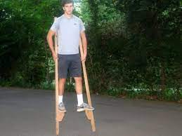 How To Make A Pair Of Stilts Easy Woodworking Projects Woodworking Projects For Kids Learn Woodworking