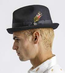 Brixton Gain Fedora Black Www Hattu Fi