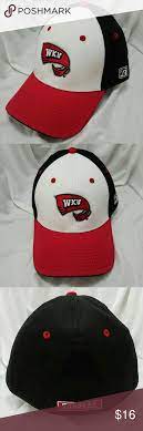 The Game Black Red White Wku Ball Cap Black And Red Game Black White Baseball Cap