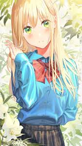 She is not only a pretty girl with beautiful blonde hair but this character from the anime your lie in april also has the characteristics which make her. Anime Girl With Blonde Hair