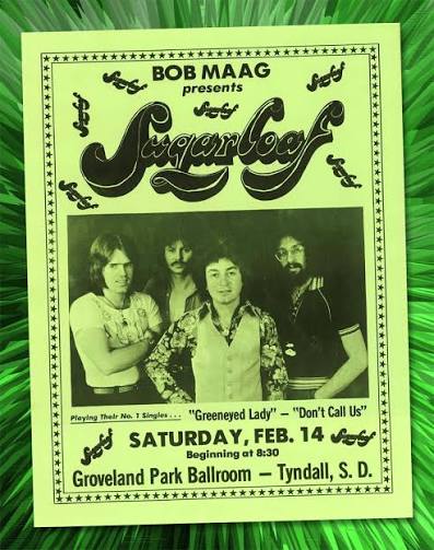 Who remembers the band, Sugar Loaf Green eyed Lady...