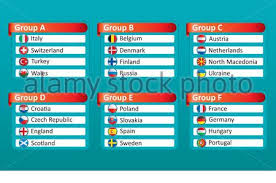 Revised venues in group e and in the round of 16 (approved by the uefa executive committee on. Euro 2020 Football Championship Match Schedule With Flags Euro 2020 Timetable For Web And Print High Quality Vector Illustration Stock Vector Image Art Alamy