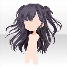 水明かりのカーニバル games アットゲームズ アニメの毛 髪 イラスト 髪のイラスト