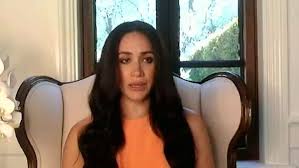 Hanging on the wall behind the duchess is a trio of canvases each featuring an illustrations of a nest. Meghan Markle S Subtle Dig At Royal Restrictions In New Interview About Racism And Politics 9honey