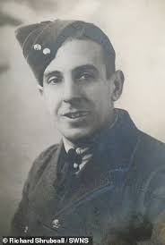 Son of gunner whose plane was shot down after WWII raid