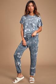 Black And Blue Tie Dye Pants Cozy Livin Blue Tie Dye Joggers Tie Dye Outfits Tie Dye Jeans Tie Dye Fashion