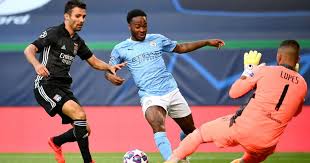 City started the match at a frenetic pace, every bit as dominant as liverpool were at the same stage in the first leg. Pictures Man City Vs Lyon In The Champions League Quarter Final Manchester Evening News