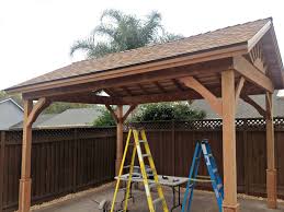 Gazebo With Gable Roof Built In 3 Days Diy Patio Cover Diy Gazebo Backyard Cottage