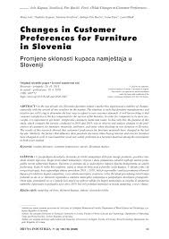 Explore avon's site full of your favorite products, including cosmetics, skin care, jewelry and fragrances. Pdf Changes In Customer Preferences For Furniture In Slovenia