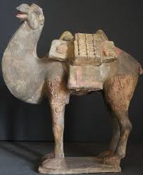 10.4old china collection tang dynasty tricolor camel statue. Chinese Tang Dynasty Terracotta Mingqi Camel Ancient Terracotta