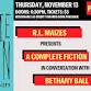 R.L. Maizes presents A Complete Fiction, with event image
