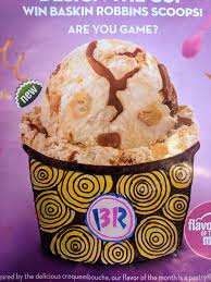 Baskin Robbins Our New Burnt Caramel Crunch Flavor Was Facebook