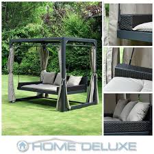 Home Deluxe Pavillon Gartenpavillon Garten Gartenliege Polyrattan Gartenzelt Garten Terrasse Gartenbauten Gartenliege Polyrattan Gartenliege Gartenzelt