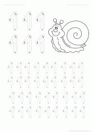 1 Rakami Calisma Sayfasi Calisma Yazma Okul Oncesi Calisma Cizelgeleri