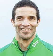 Former England keeper David James helps Whitehawk put the boot in
