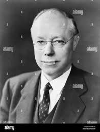 Robert Taft was the son of President Howard Taft. The Ohio senator  unsuccessfully sought the Republican Presidential nomination Stock Photo