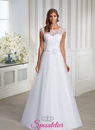 Check spelling or type a new query. Abito Da Sposa Semplice E Raffinato Con Fiore Applicato Italia Economicosposatelier