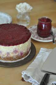 Prepare crumb crust by mixing the graham cracker crumbs, 2 t. Raspberry Cheesecake Cheesecake Desserts Chocolate Raspberry Cheesecake