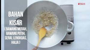 Haluskan bawang putih, jahe, ketumbar dan garam. Cara Masak Kuah Kacang Daging Paling Sedap Mudah Buat