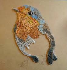 Precut Stained Glass Kit Male Hummingbird Mosaic Inlay Garden Stone Craft Glass Mosaic Art Stained Glass Bird Mosaic Art