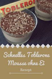 Schnelles Toblerone Mousse Ohne Ei Elena Sarah Toblerone Mousse Ohne Ei Dessert Rezepte Einfach Toblerone