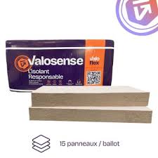 Panneau isolant fibre de carton Valoflex Lambda 0.037