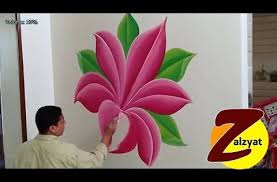 طريقة رسم وردة احمر وابيض youtube stencil patterns home decor decals fabric painting