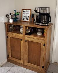 A coffee bar shelf is something you should really pay attention to. Coffee Bar Ana White