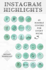 Birthday Instagram Highlight Cover Marble Download 60 Instagram Highlight Covers To Use On Your Profile White And Grey Marble Background With Chic Instagram Highlight Icons Instagram Fitness Instagram