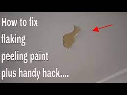 I used bear paint from homedepot to paint my bathroom ceiling. How To Fix Flaking Peeling Bubbled Paint Bathroom Ceiling Youtube Bathroom Ceiling Painting Bathroom Bathroom Ceiling Paint