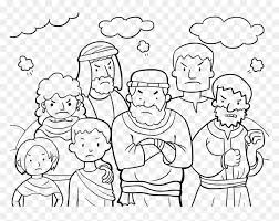 Example of an ancient calendar. Bible Moses Old God Judaism Jewish Ancient Israelites Coloring Page Hd Png Download Vhv