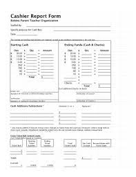 Cashier Report Balance Sheet Template Inventory Template Quotation Format