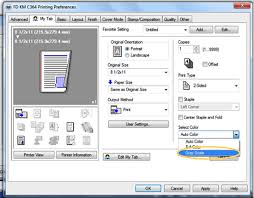 Enter bizhub c35p into the search box above and then submit. How To Set Up 2 Sided Printing And B W Defaults On Your Printer Or Mfp