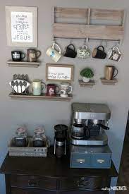 Diy coffee station ideas with farmhouse style diy coffee station ideas with farmhouse style * let's get your kitchen organized beautifully with one of these farmhouse style coffee bar ideas. 20 Coffee Bar Ideas For Your Home Diy Ideas For Coffee Stations In Your Kitchen