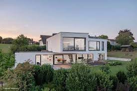 exklusives wohnhaus fur ein ehepaar mit offenem raumkonzept und weitblick style at home wohnhaus architektur