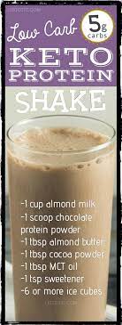 Keto shakes make a great meal replacement if you are on a diet. Low Carb Chocolate Almond Protein Shake Plus 9 More Keto Drinks