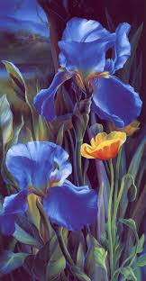 Flower Paintings By Vie Dunn Harr Cuded In 2020 Flower Painting Flower Art Art