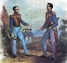 Biografia De Simon Bolivar Y Antonio Jose De Sucre Jose De San Martin Y Simon Bolivar En La Entrevista De Guayaquil Con Imagenes Jose De San Martin Jose Francisco De San Martin Don Jose De San Martin
