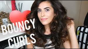 I have curly hair, and usually, when i put mousse in it, i scrunch it a little then let it air dry. Big Hair Volumized Curls Tutorial Video Sazan