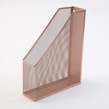Modern hanging magazine racks, luxury leather magazine holders, bathroom magazine holders triangular gold frame magazine holder: Rose Gold Metal Mesh Magazine Holder Buy Rose Gold Mesh Desk Organizer Mesh Desk File Magazine Holder Desk Table Organizer File Holder Product On Alibaba Com